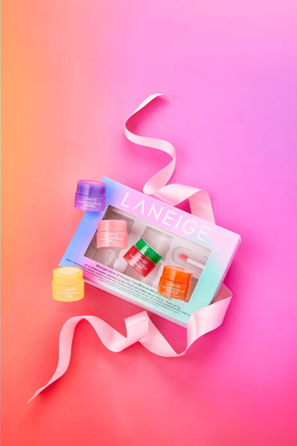 ラネージュ24年クリスマスコフレ、“ピーチアイスティー＆グミベアの