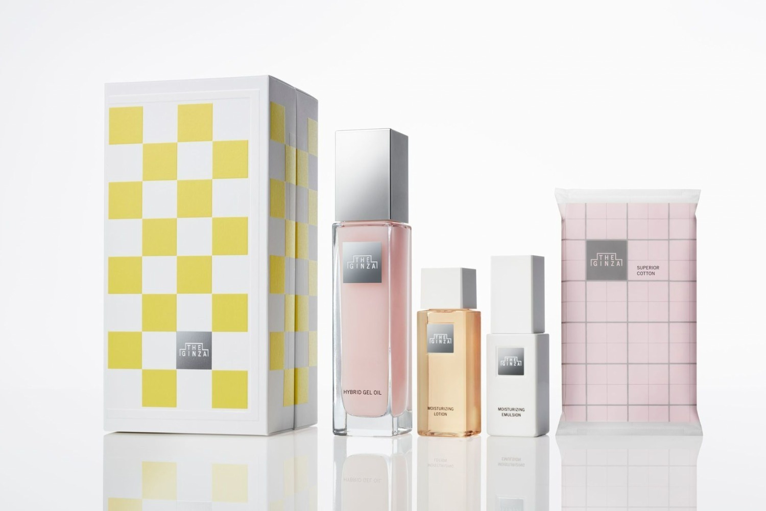 ザ・ギンザ24年クリスマスコフレ、化粧水＆オイル美容液入りスキンケア