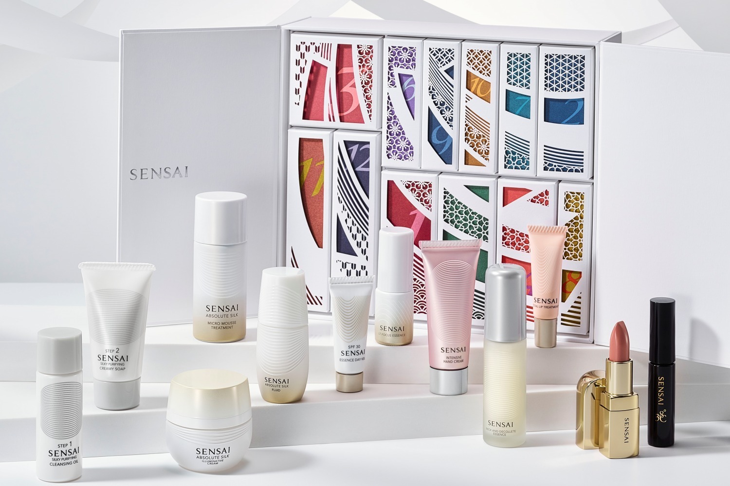 センサイ“伝統柄BOX”の24年クリスマスコフレ、人気スキンケア＆ボディ