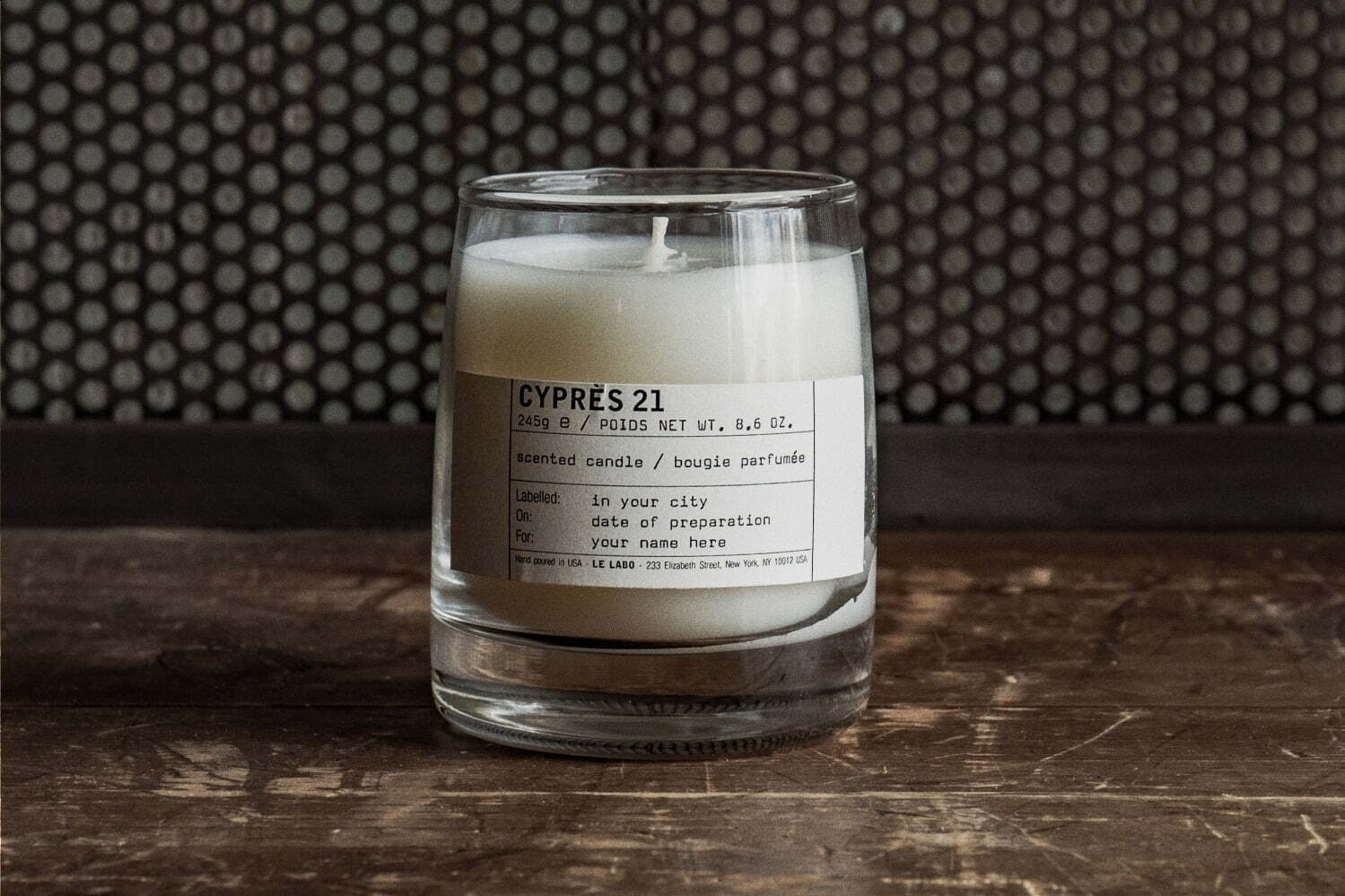 ル ラボ「クラシック キャンドル」に新作、“ヒノキ＆スパイス”を