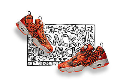 リーボックがキース・ヘリングとの第4弾コラボスニーカー発売 - キー
