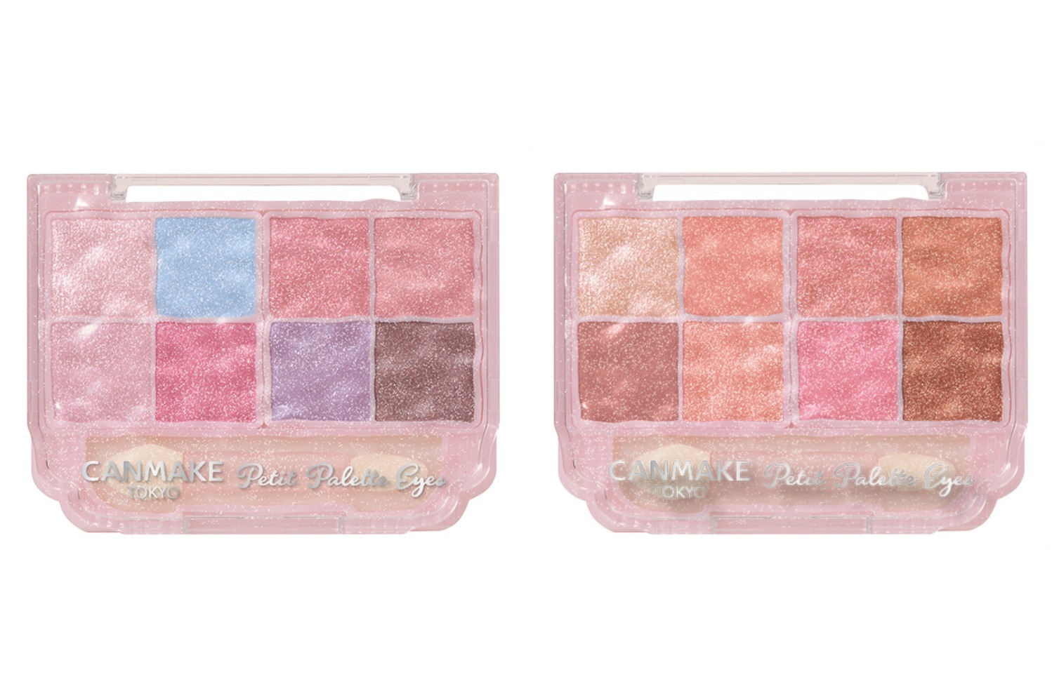 キャンメイク25年春コスメ、“ラメが主役”煌めく8色アイパレ＆涙袋アイ