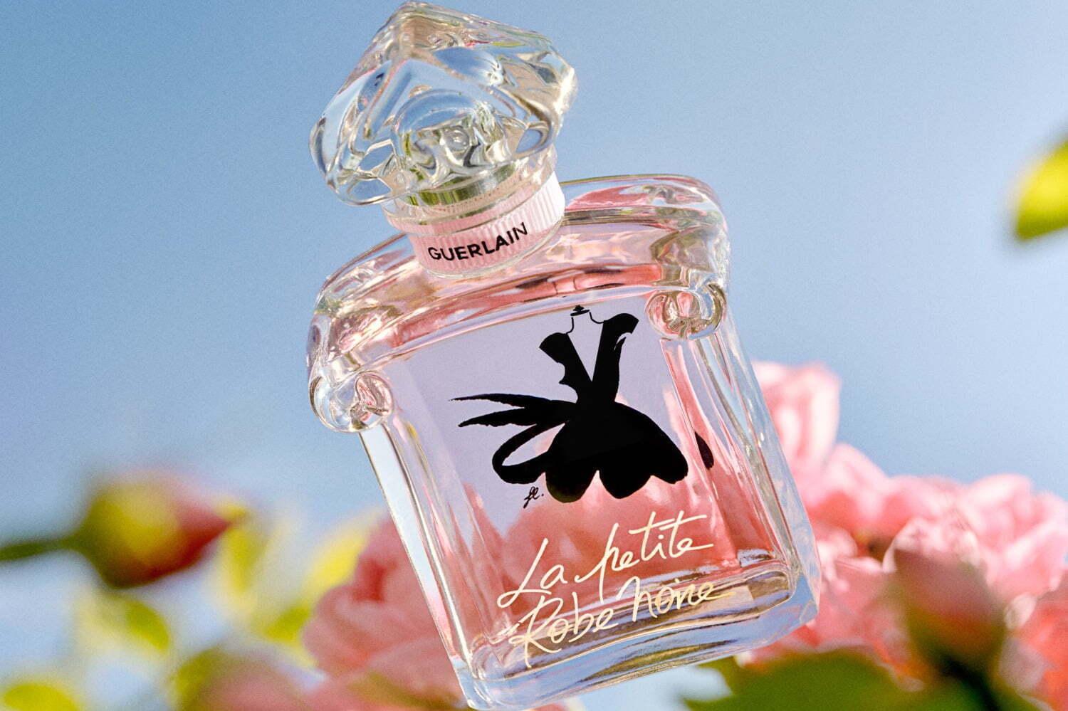 ゲラン25年春フレグランス「ラ プティット ローブ ノワール 」ローズ