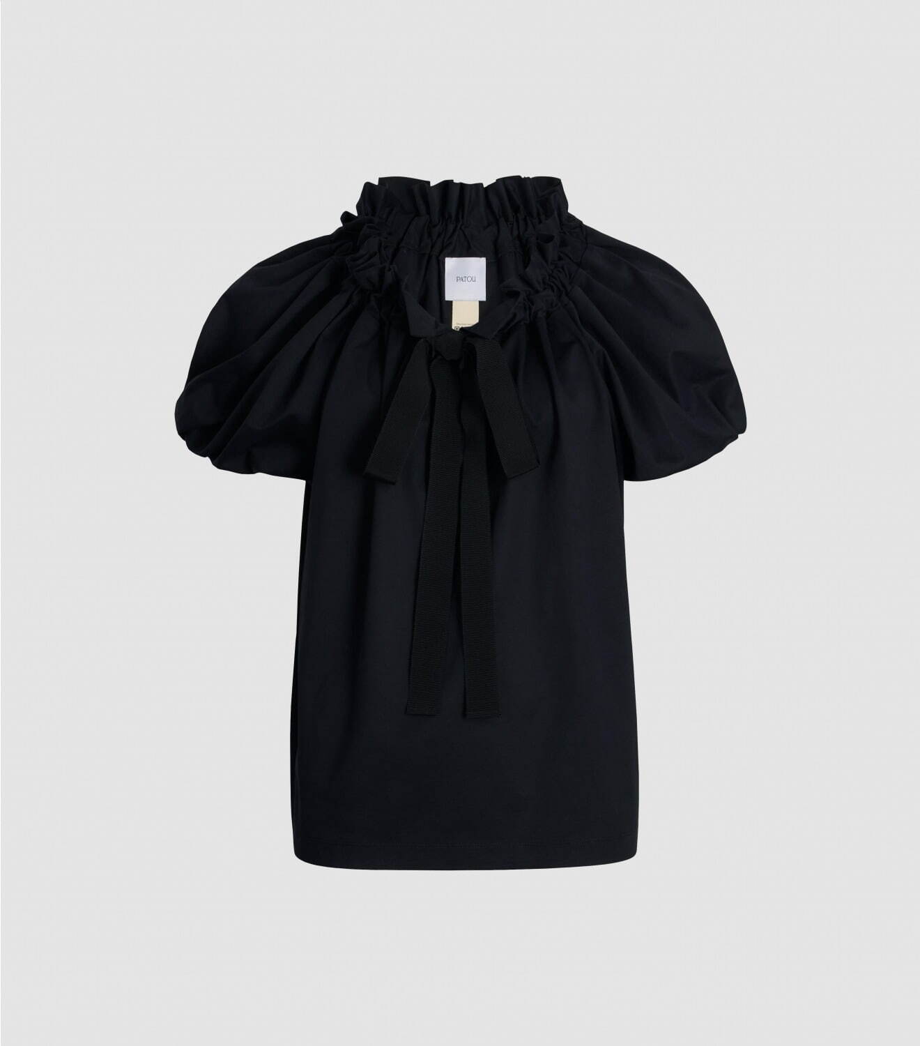 パトゥ“リボンタイ付き”ギャザーシャツ＆フーディー、大阪限定で