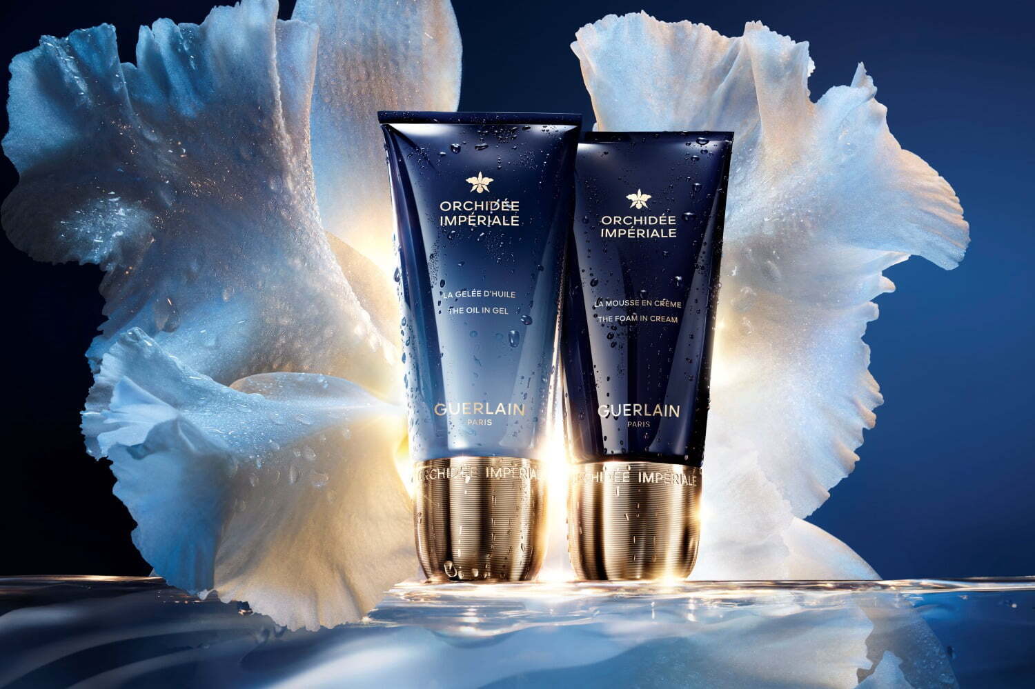 ゲラン最高峰「オーキデ アンペリアル」25年春スキンケア、肌を潤いで