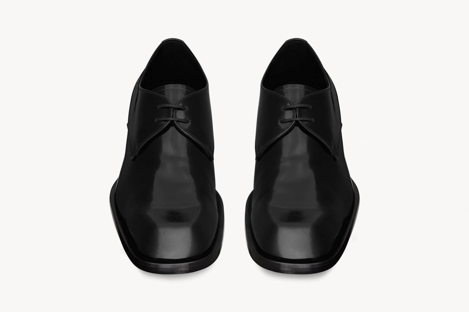 サンローランの25年春夏メンズシューズ、“YSLモノグラム”華やぐ