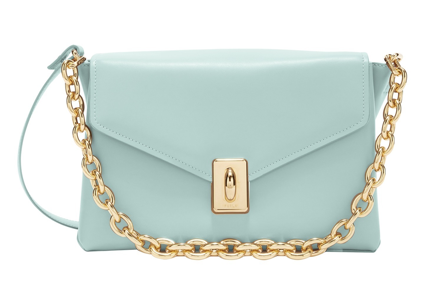 フルラ“チェーン煌めく”新作2WAYレザーバッグ「メリディアーナ」野原や