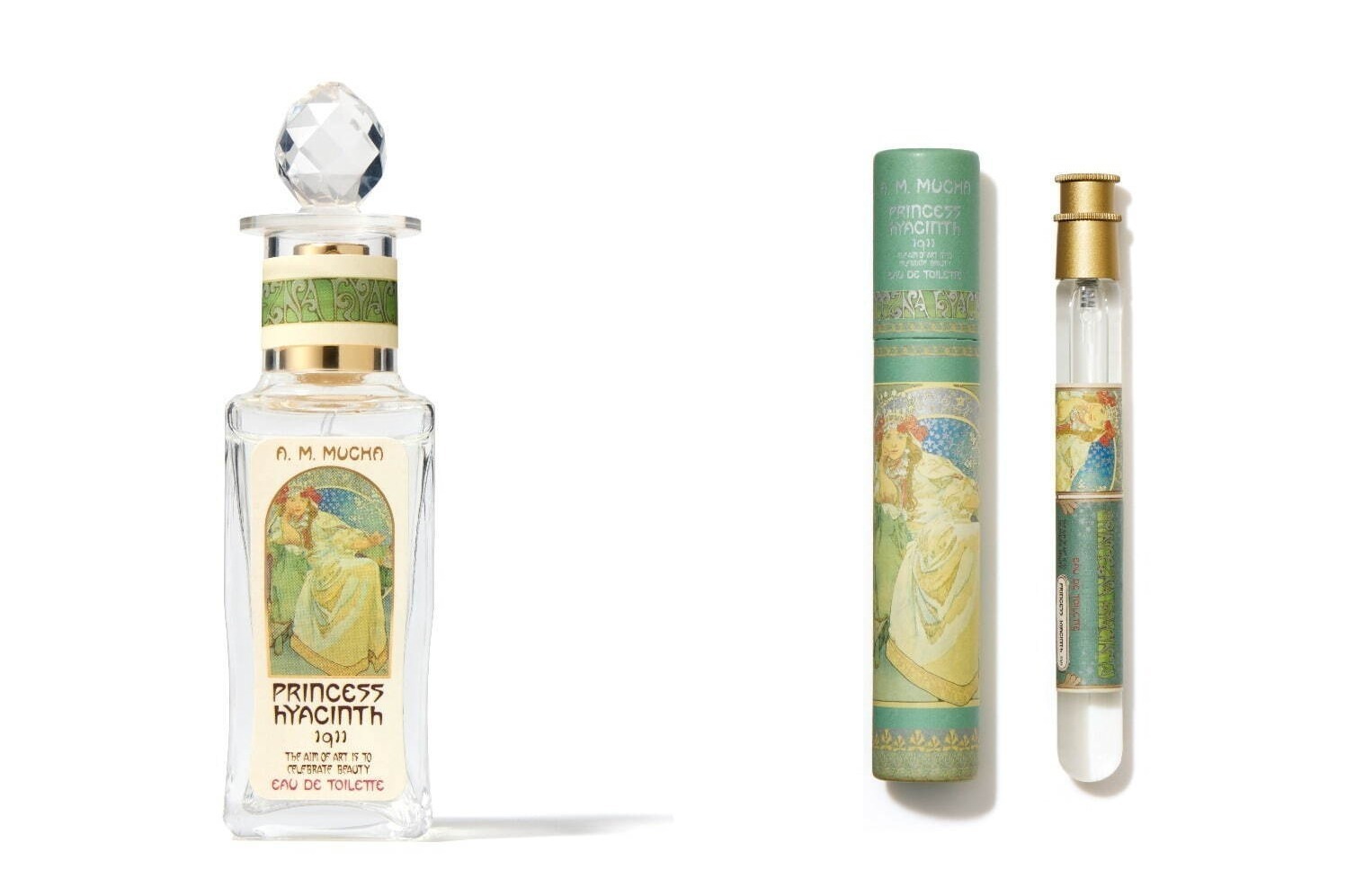 ミュシャ財団公式ブランド“おとぎ話の世界”着想《ヒヤシンス姫》の