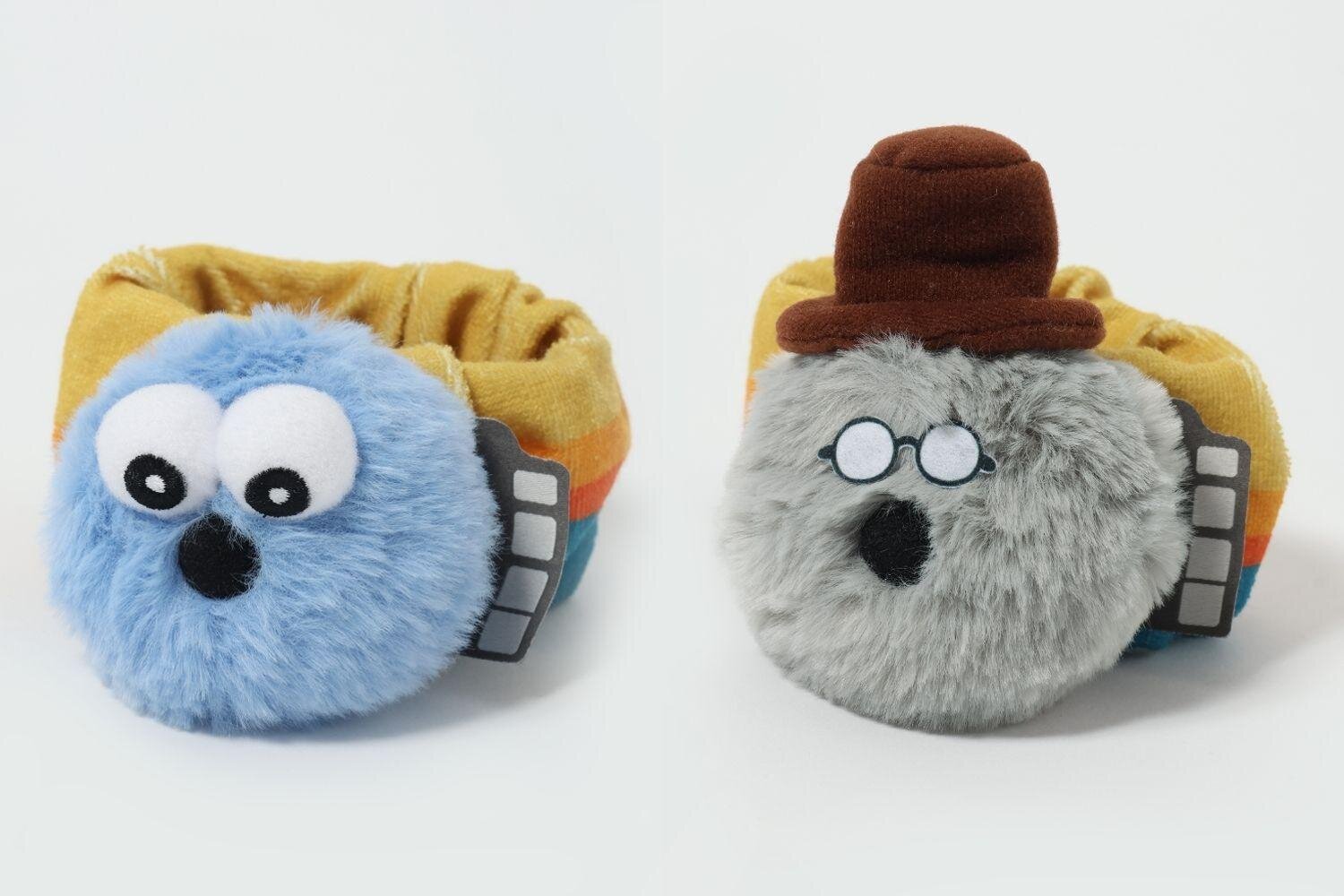 ニコアンド「パペットスンスン」ふんわり顔付きウォッシュバンド