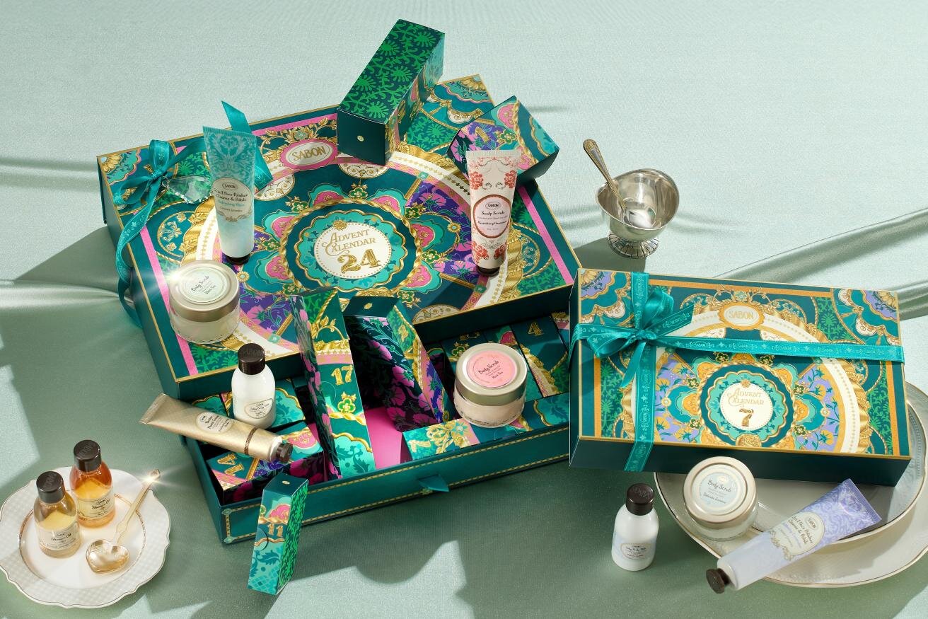 SABON25年クリスマスコフレ「アドベントカレンダー」ボディ・ハンド