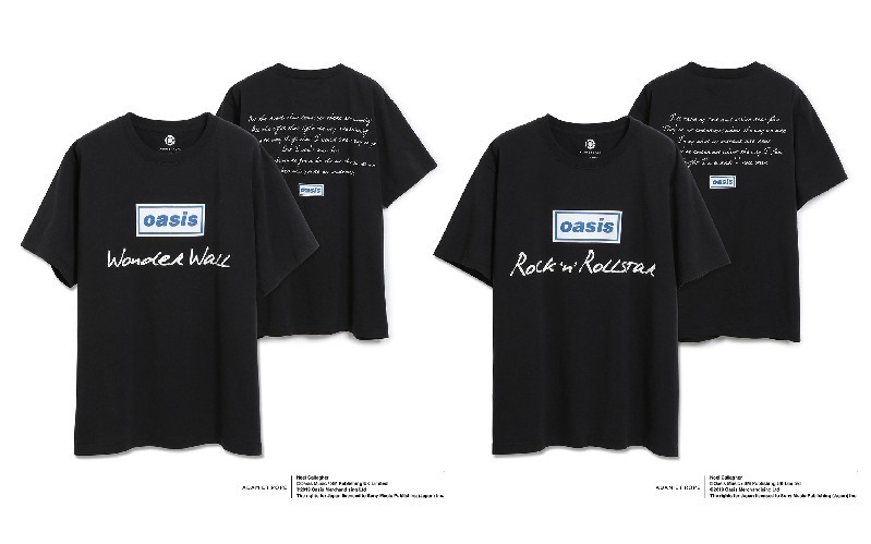 アダム エ ロペ×オアシス別注Tシャツ新作、公式で