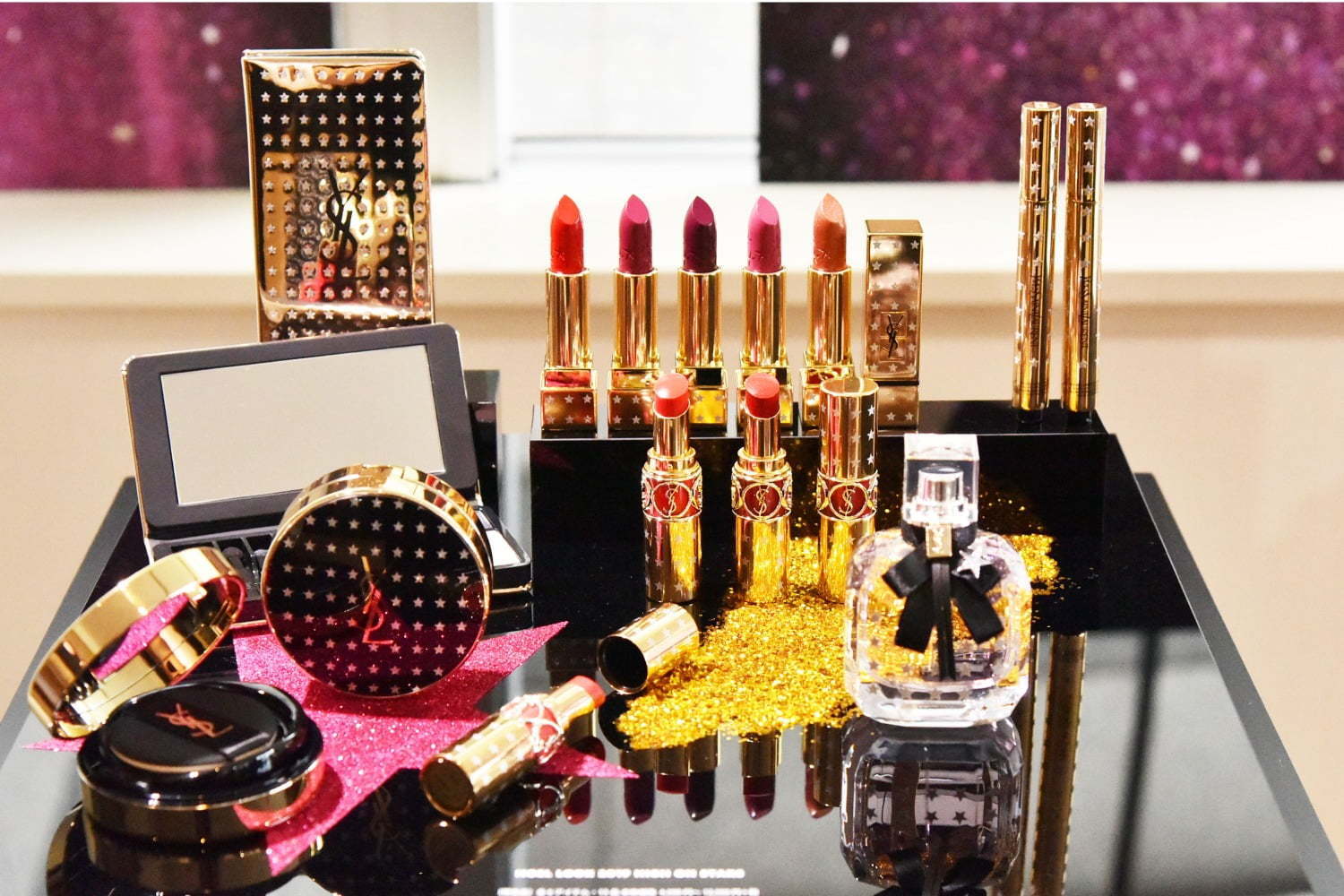 イヴ・サンローラン19年クリスマス限定コスメ、星空の輝きを閉じ込めた