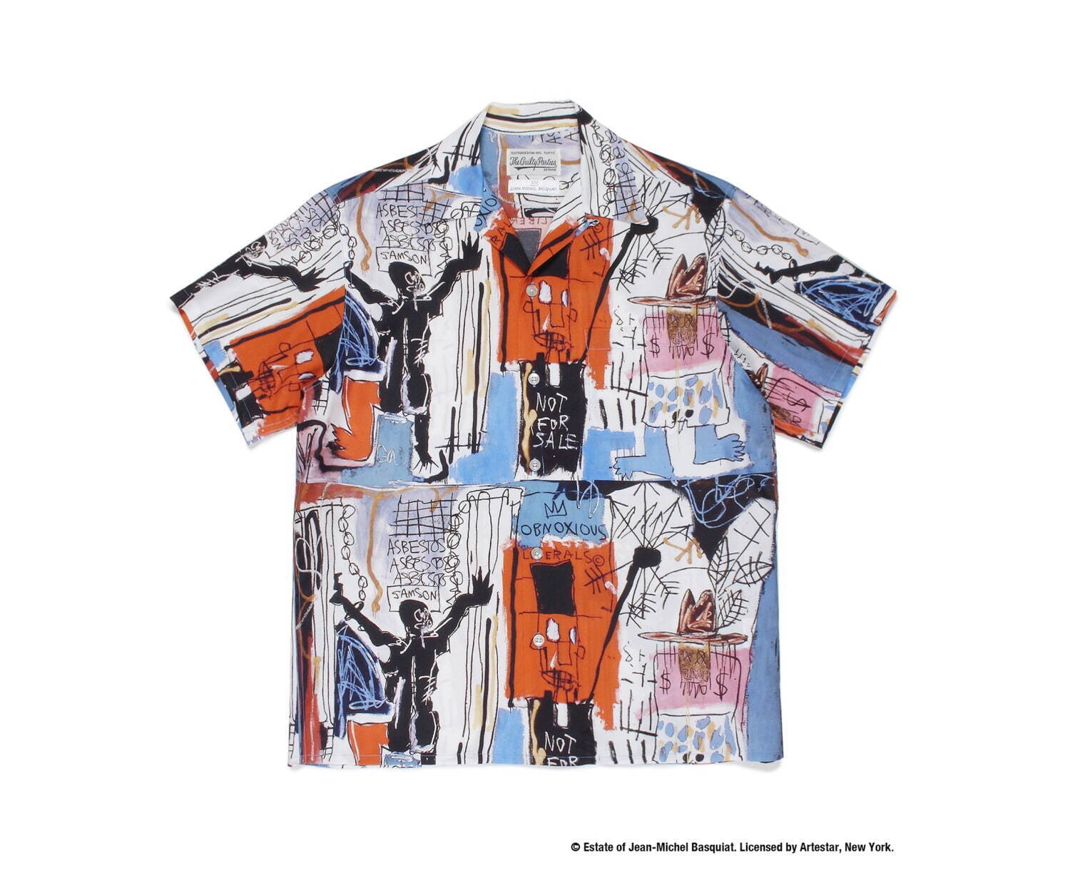 ワコマリア×ジャン＝ミシェル・バスキアのハワイアンシャツ第2弾、作品