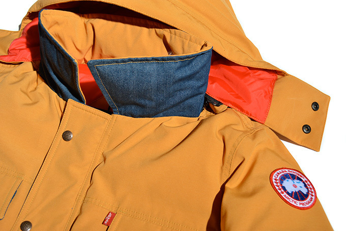 カナダグース×リーバイス、世界限定300着のコラボアウター発売