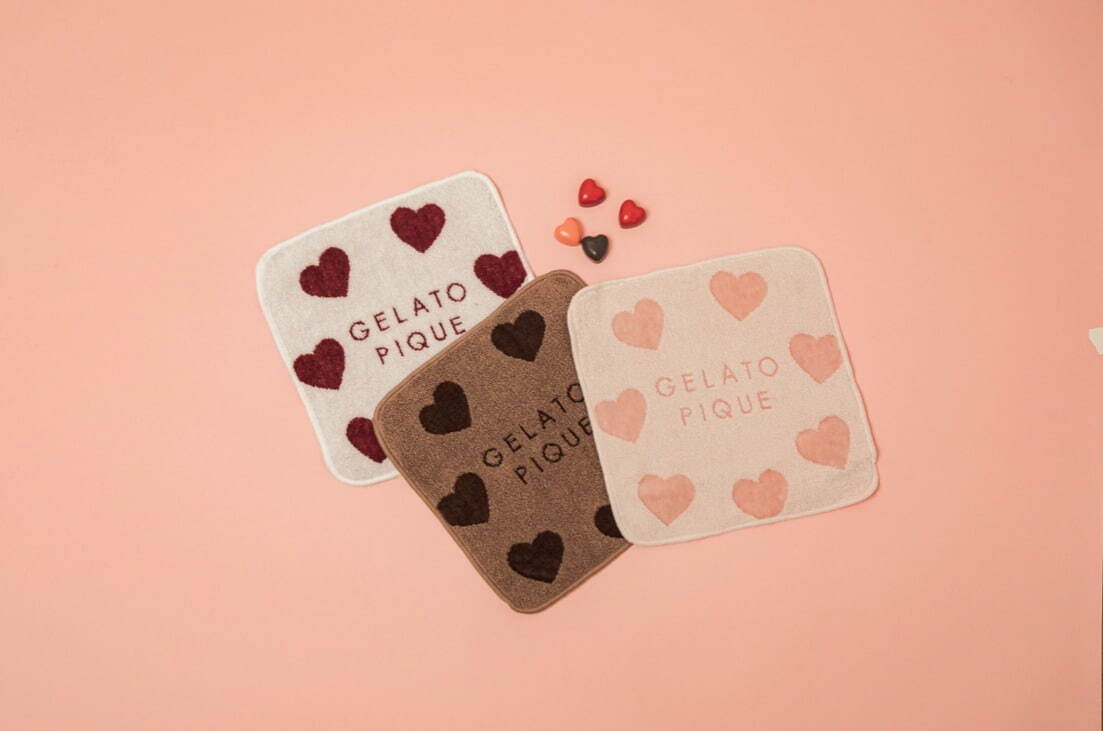 ジェラート ピケ「ハート＆チョコ」のバレンタインルームウェア