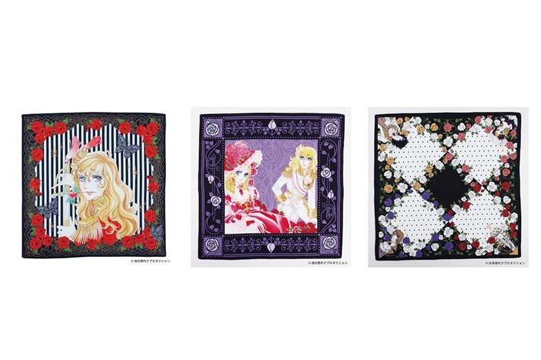 アナ スイ『ベルサイユのばら』コラボハンカチの自販機、銀座線日本橋