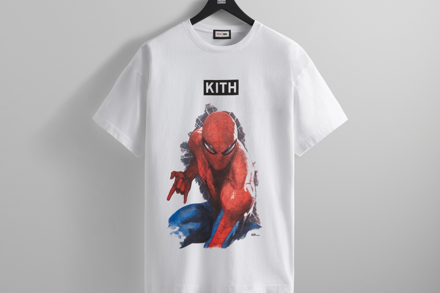 KITH「スパイダーマン」60周年記念コレクション、アートワークを配した