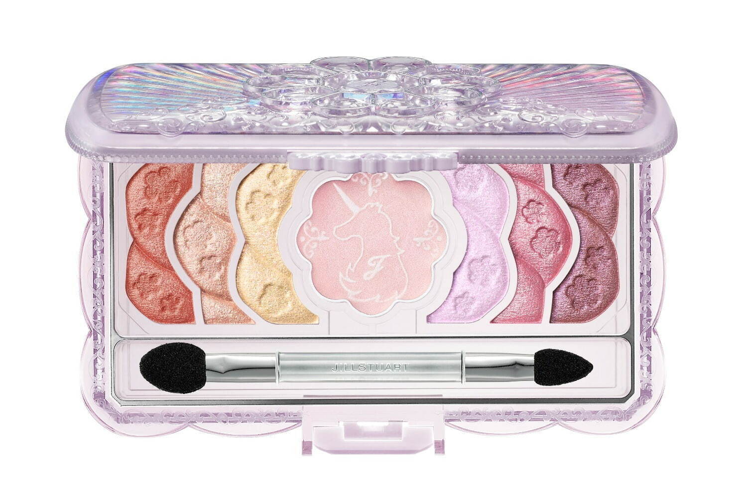 ジルスチュアート23年クリスマスコフレ、“ユニコーンが誘う花園”着想の