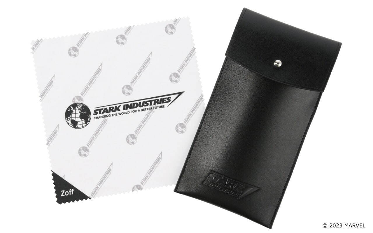 Zoffからマーベル『アイアンマン』テーマのアイウェア、メタリックな