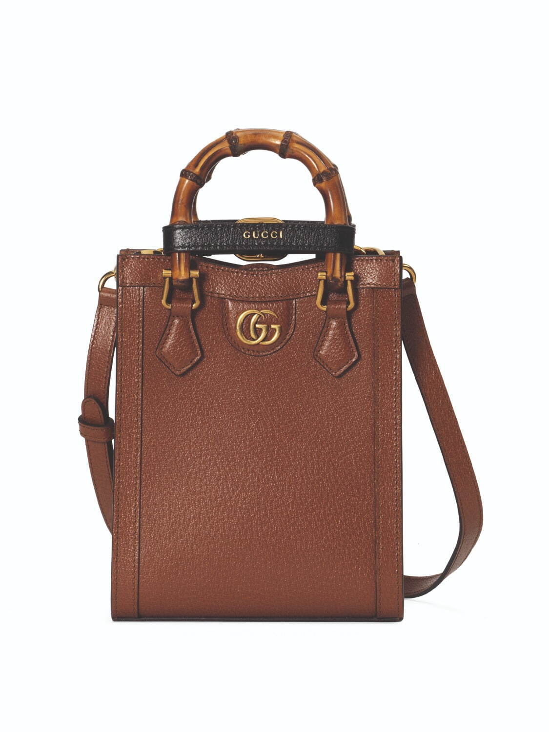 グッチ“バンブーハンドル”の「グッチ ダイアナ」バッグ新作、ダブル