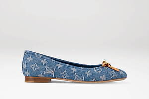 ルイヴィトン モノグラム バレエシューズ 38 1/2 大人の足元にぴったり