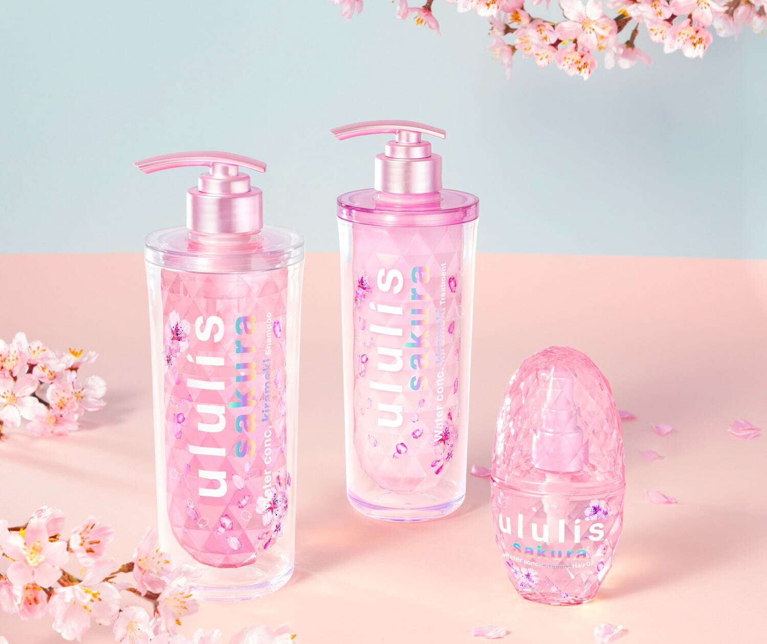 ソメイヨシノの香り」の春限定ヘアケアがウルリスから再び！桜舞う