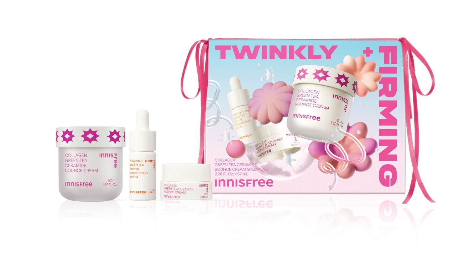 イニスフリー24年クリスマスコフレ、レチシカ＆ビタCの人気美容液“現品