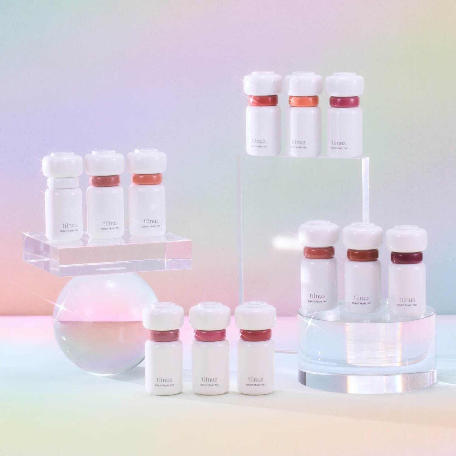 ティルナス(tilnus)」新コスメブランド誕生、第1弾は“パールが浮き出る