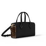 ルイ・ヴィトン「ヴァレンヌ」モノグラム・キャンバスのマチが広がる