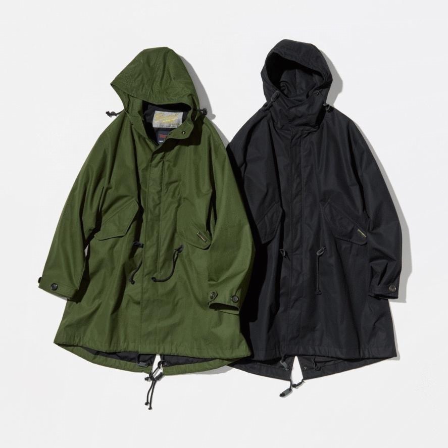 グローバーオールのトゥモローランド限定ダッフルコート、毛羽感のある