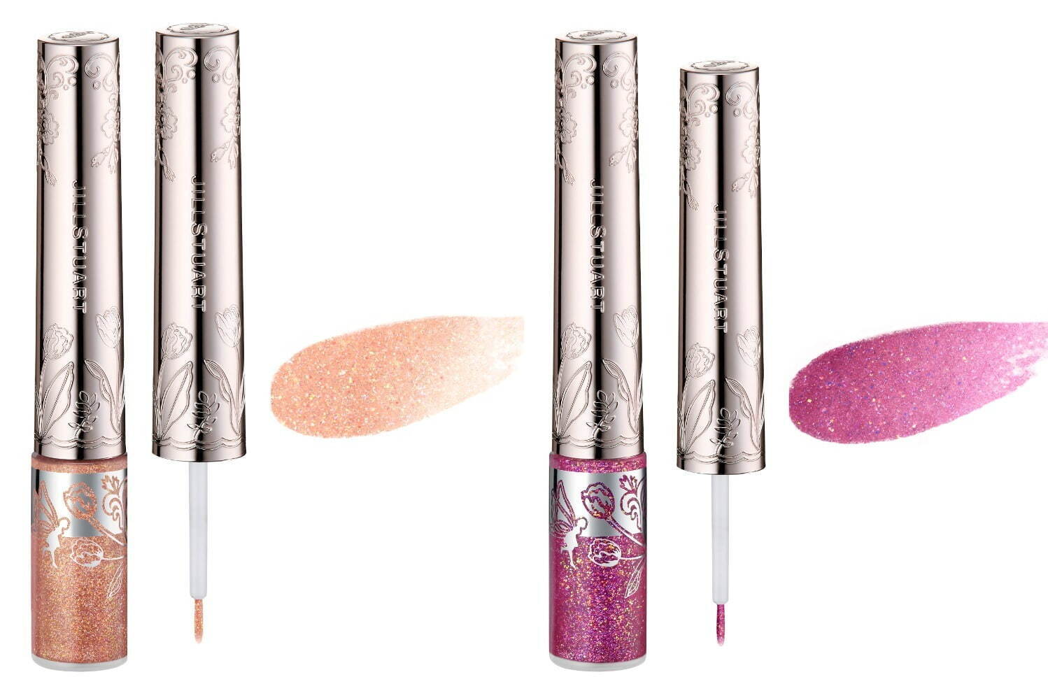 ジルスチュアート「花の妖精」テーマの25年春コスメ、“花びらアイ