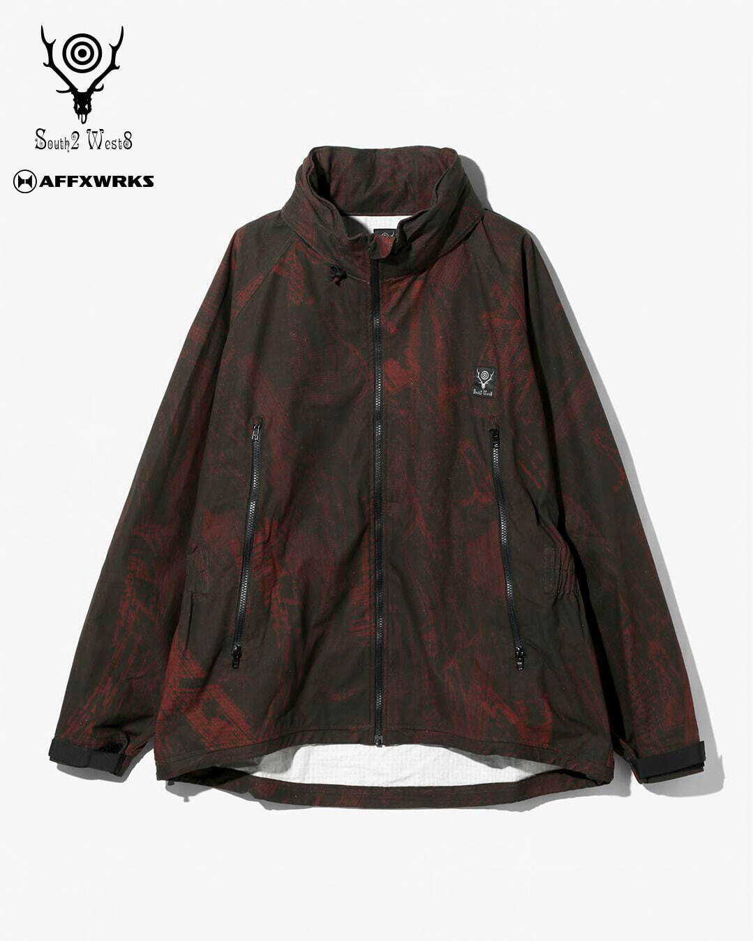 サウス2 ウエスト8×アフィックスワークス、サイケな総柄の軽量