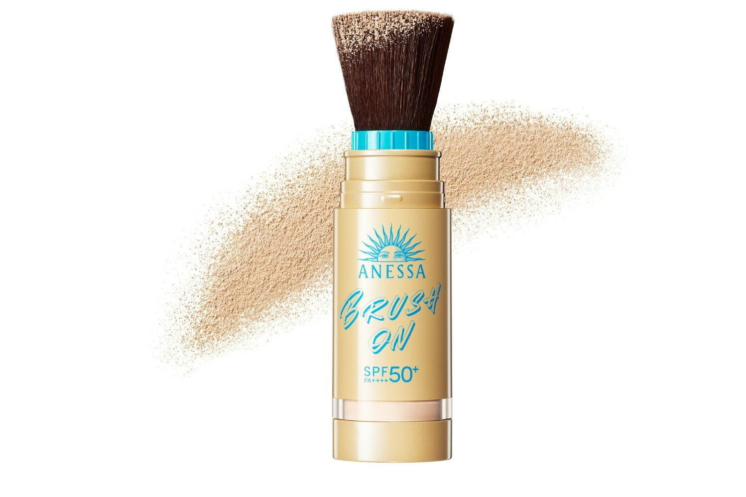 アネッサ25年春UVケア、“ブラシ一体型”で簡単に塗りなおせる！パウダー