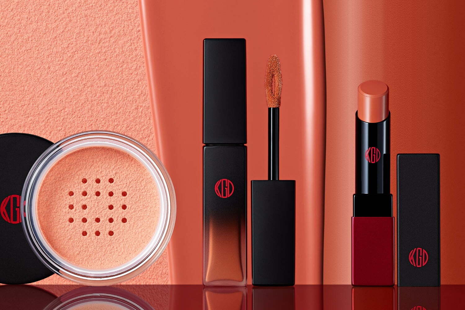 江原道2025年春コスメ、“オレンジ一色”華やかなスキンケアリップ＆美