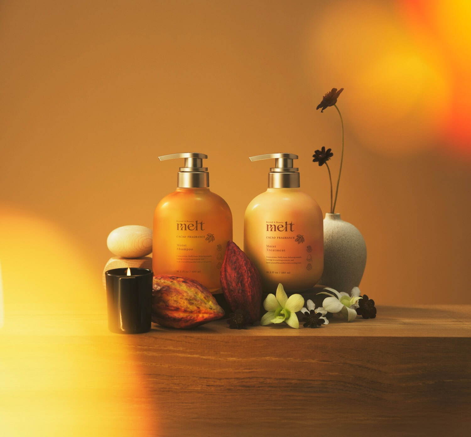 ベスコス受賞ヘアケア「メルト」限定フレグランス第1弾、甘くとろける