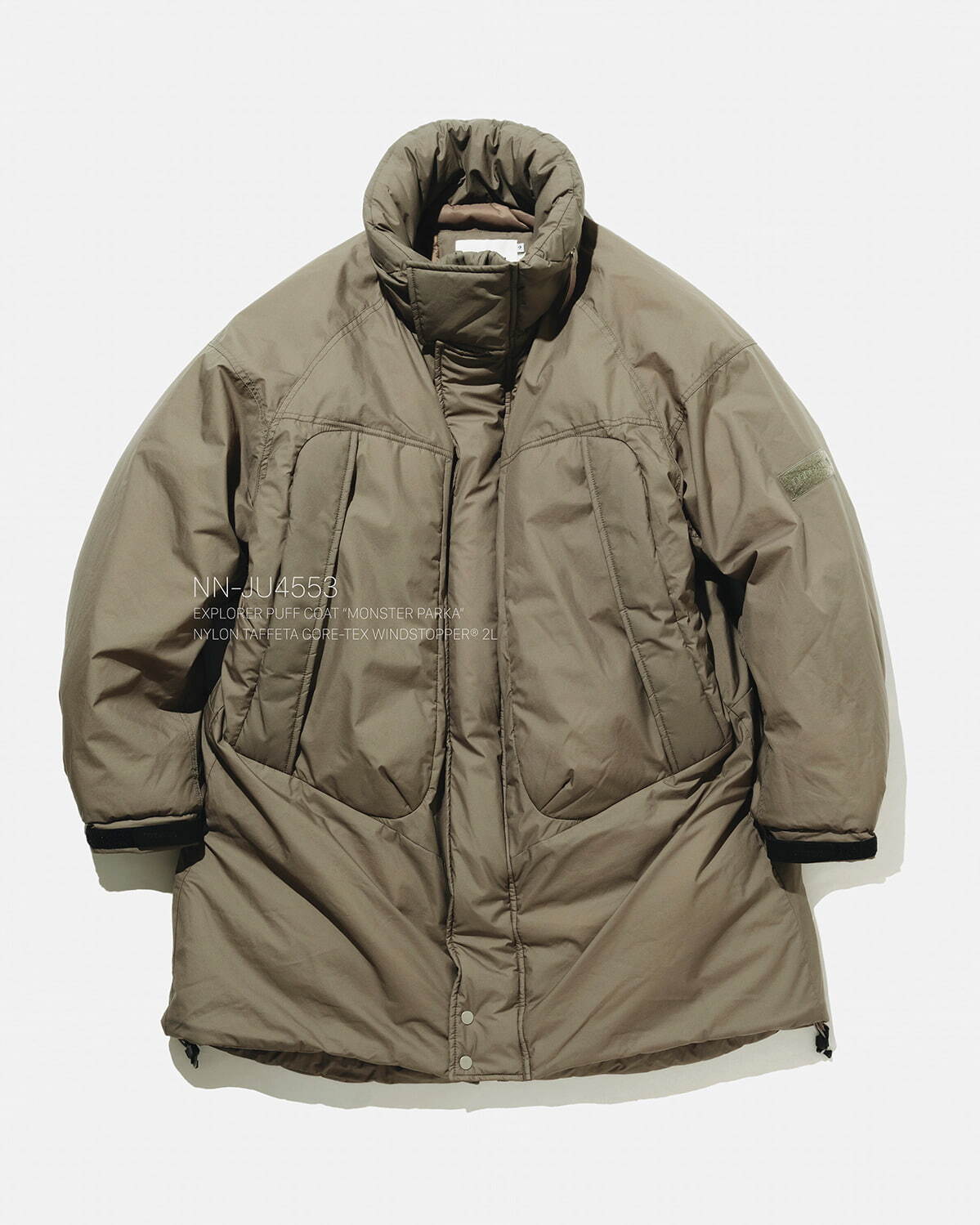 ワイルドシングス×ノンネイティブのゴアテックス中綿ジャケット