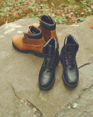 ティンバーランドからゴアテックス搭載の防水ブーツ、比翼仕立ての