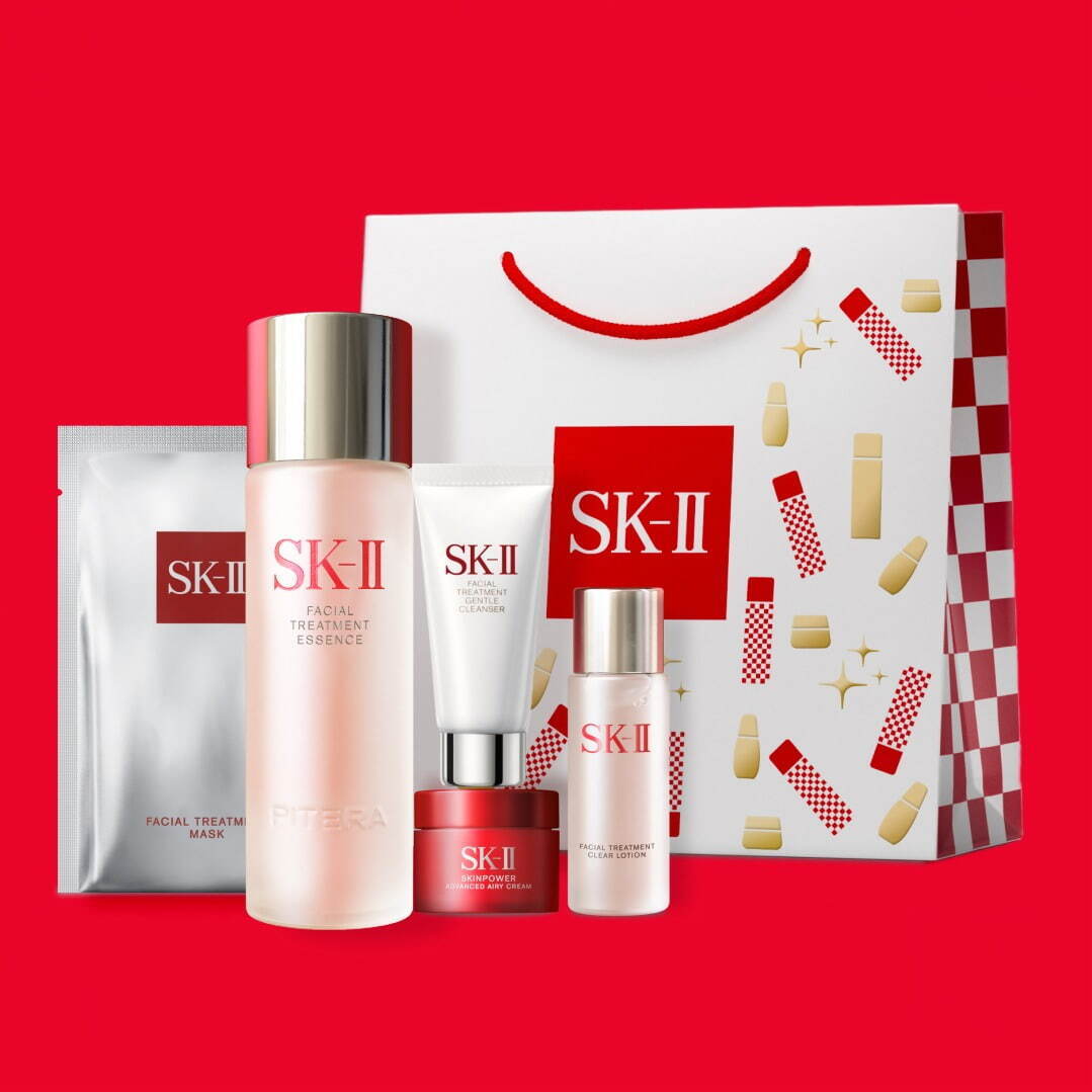 SK-II25年新春スキンケア福袋、ベストセラー化粧水やクリーム“現品
