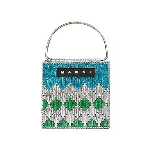 マルニ マーケット」ダイヤモンド柄や花モチーフなど”カラフル”バッグ