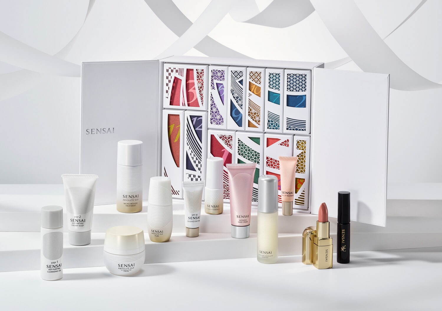 センサイ“伝統柄BOX”の24年クリスマスコフレ、人気スキンケア＆ボディ