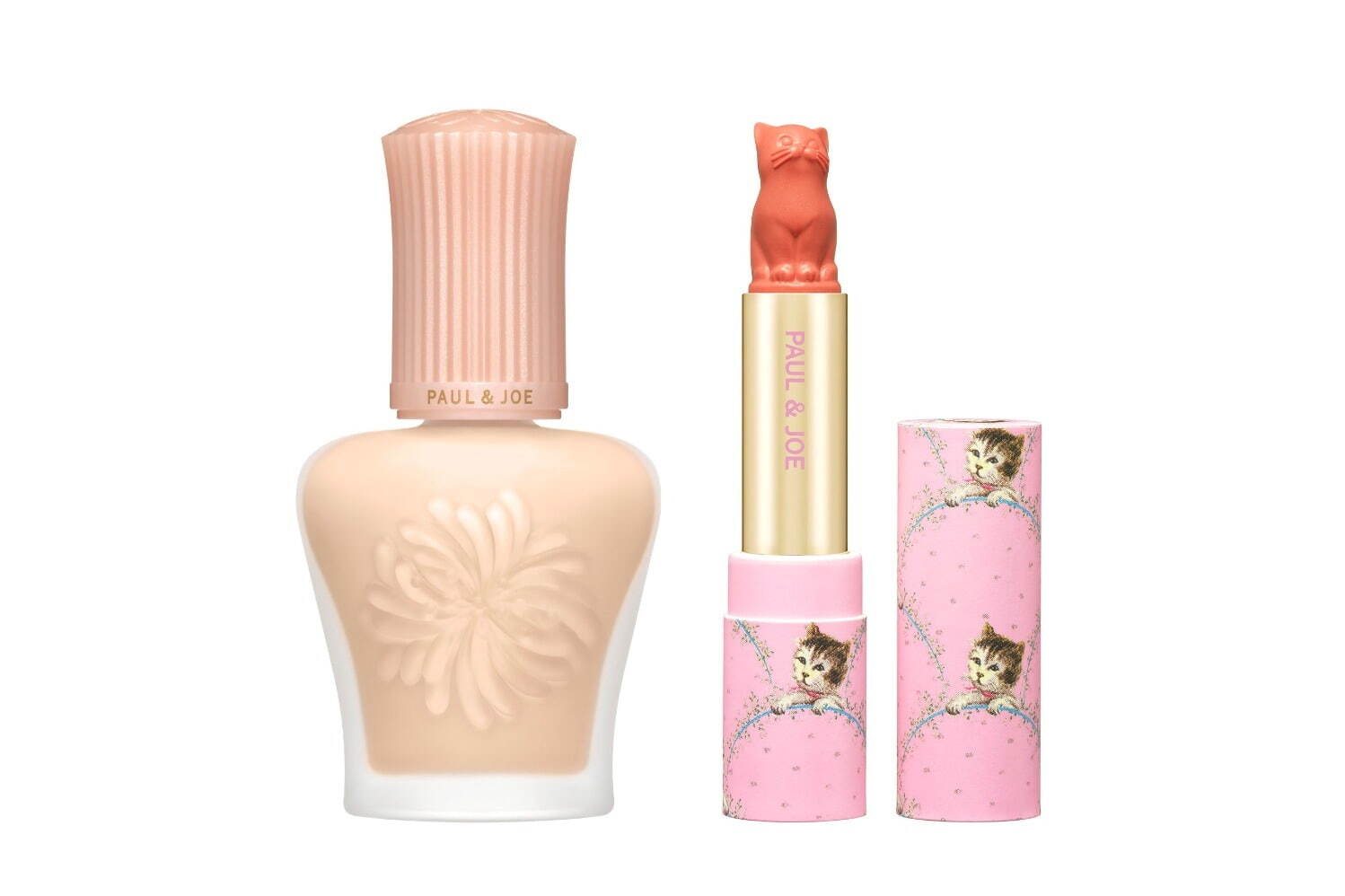 ポール ＆ ジョー ボーテ、人気美容液プライマーと“猫がちょこんと座る