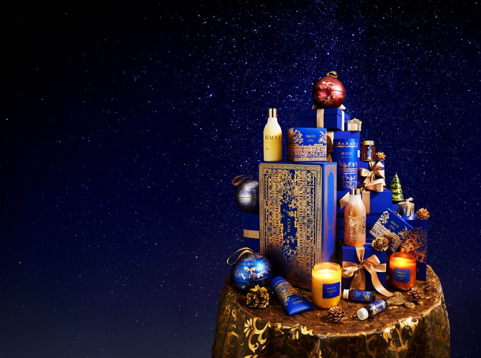 HACCI2025年クリスマスコフレ“限定ハニージャスミンの香り”ボディケア