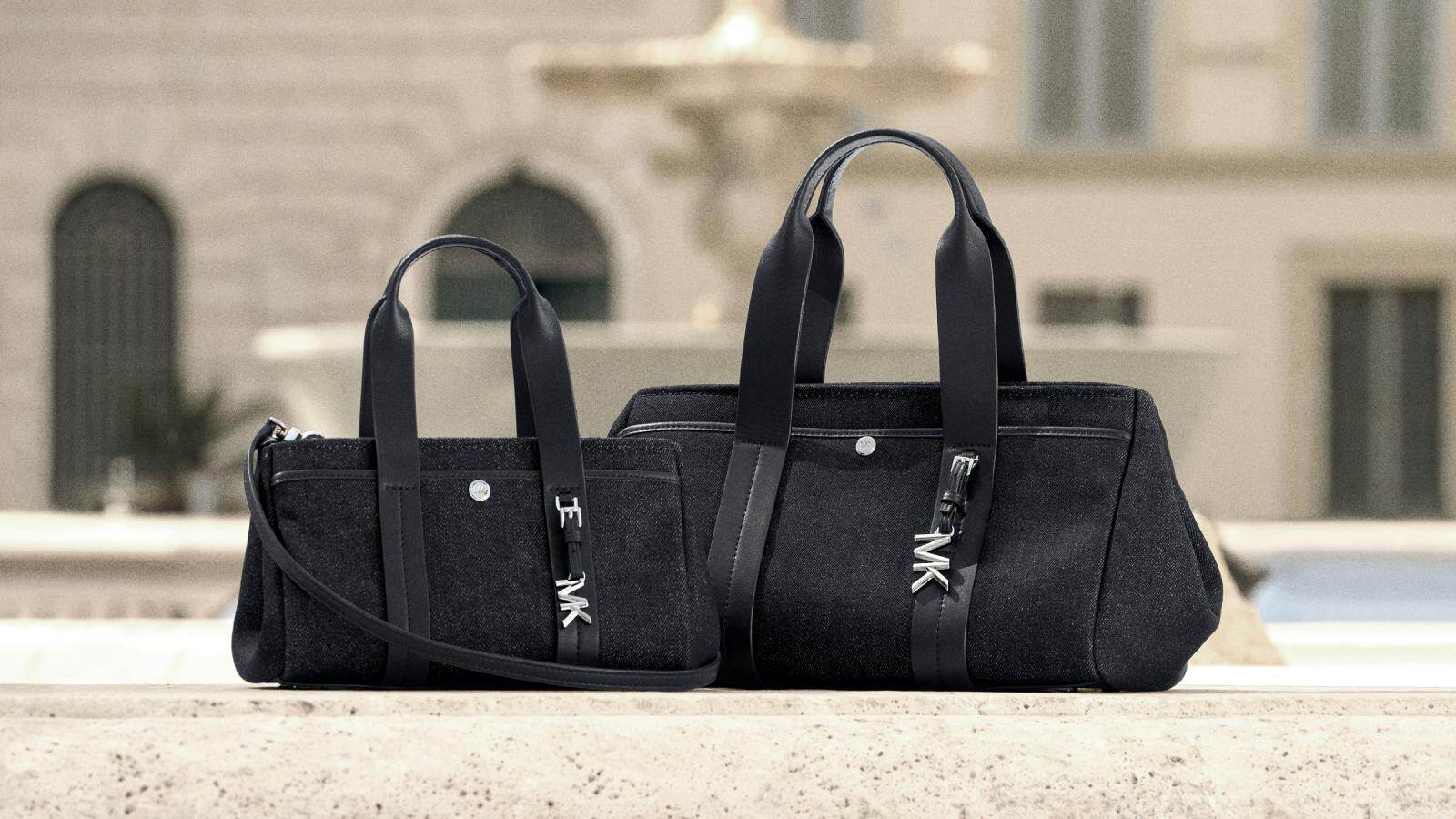 マイケル・コース人気ハンドバッグ「ロミー」“デニム素材”の新作