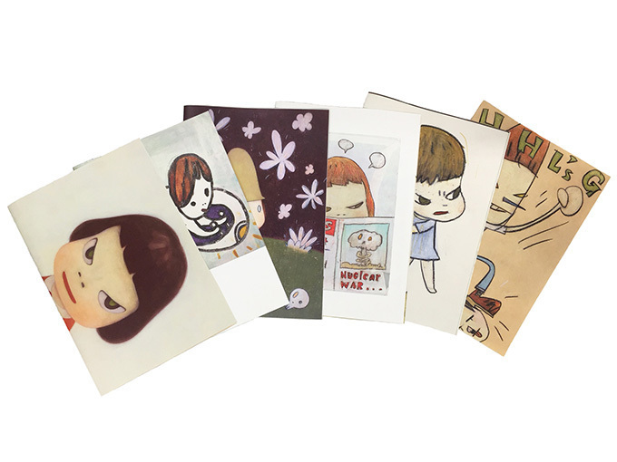 反戦をテーマにした奈良美智のドローイング集『NO WAR!』- アジカン
