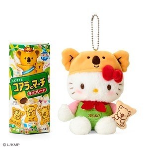 サンリオキャラクターズ×ロッテ「コアラのマーチ」“コアラの帽子
