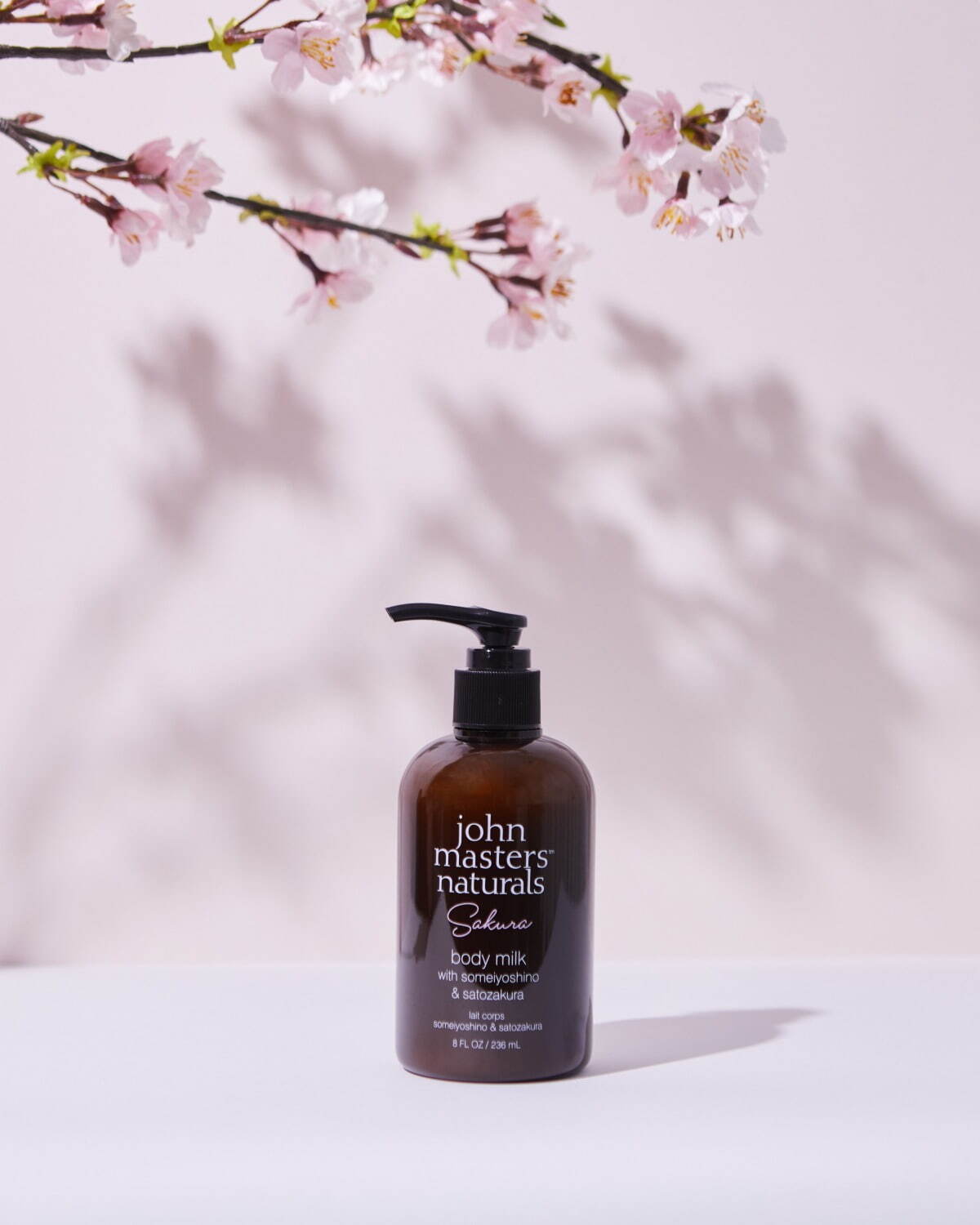 ジョンマスターオーガニック25年春、“やわらかに桜香る”ボディミルク