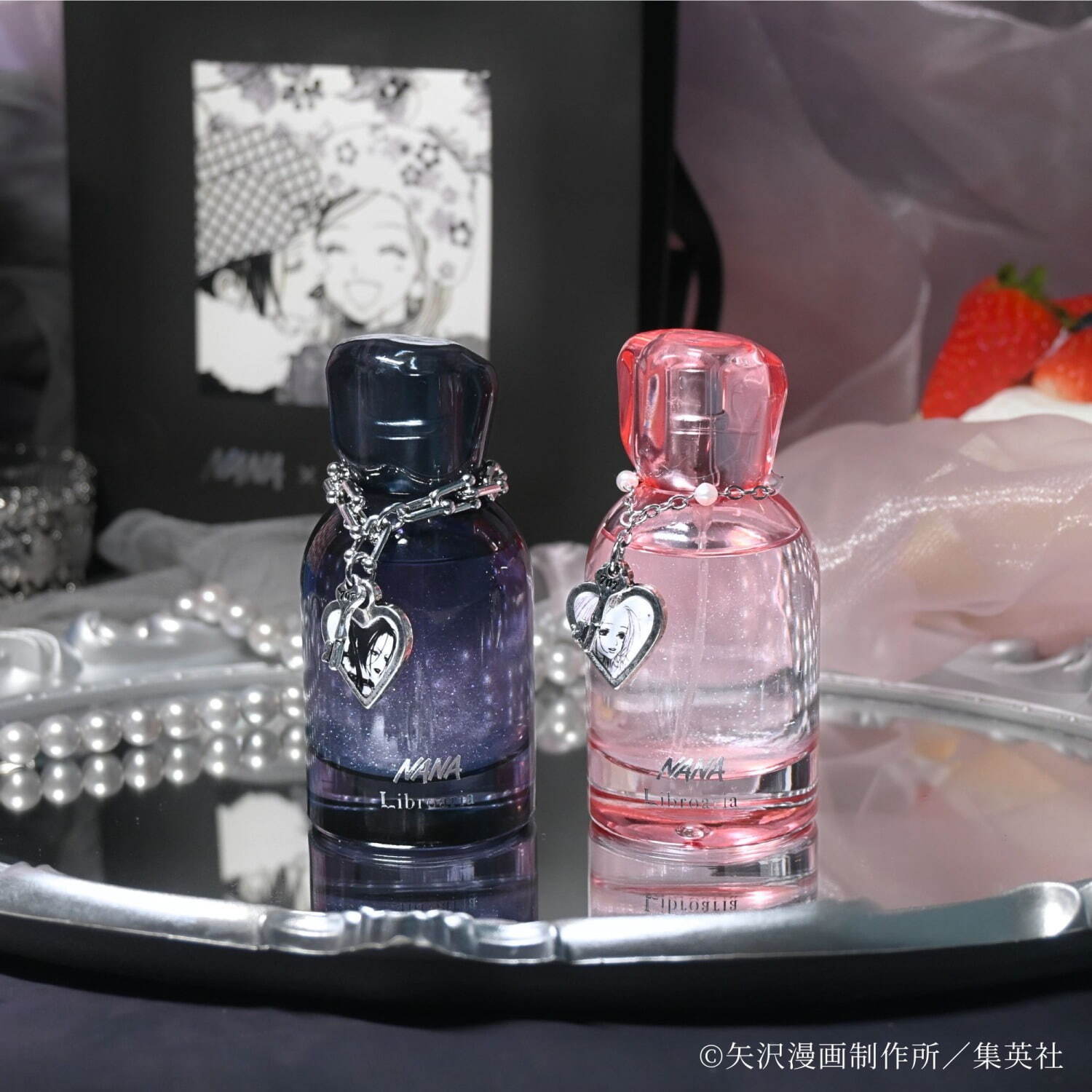 出版社生まれの香水が漫画「NANA」とコラボ、2人のヒロインイメージの
