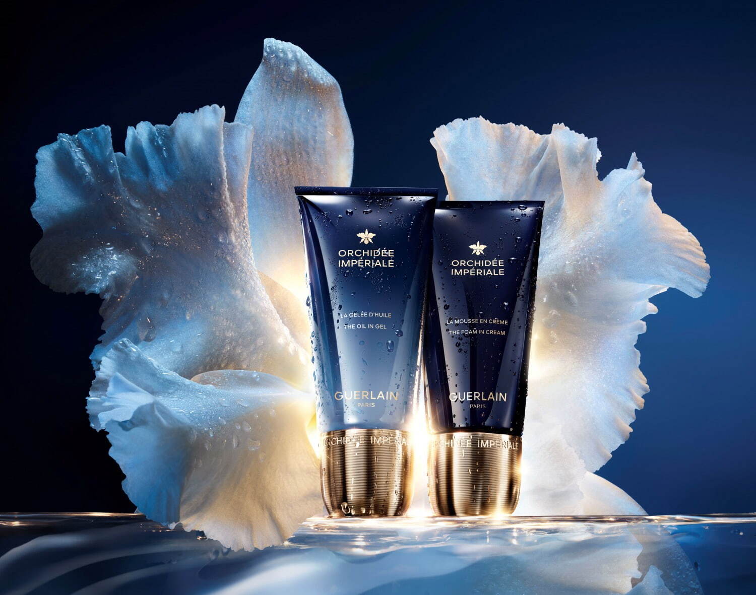 ゲラン最高峰「オーキデ アンペリアル」25年春スキンケア、肌を潤いで