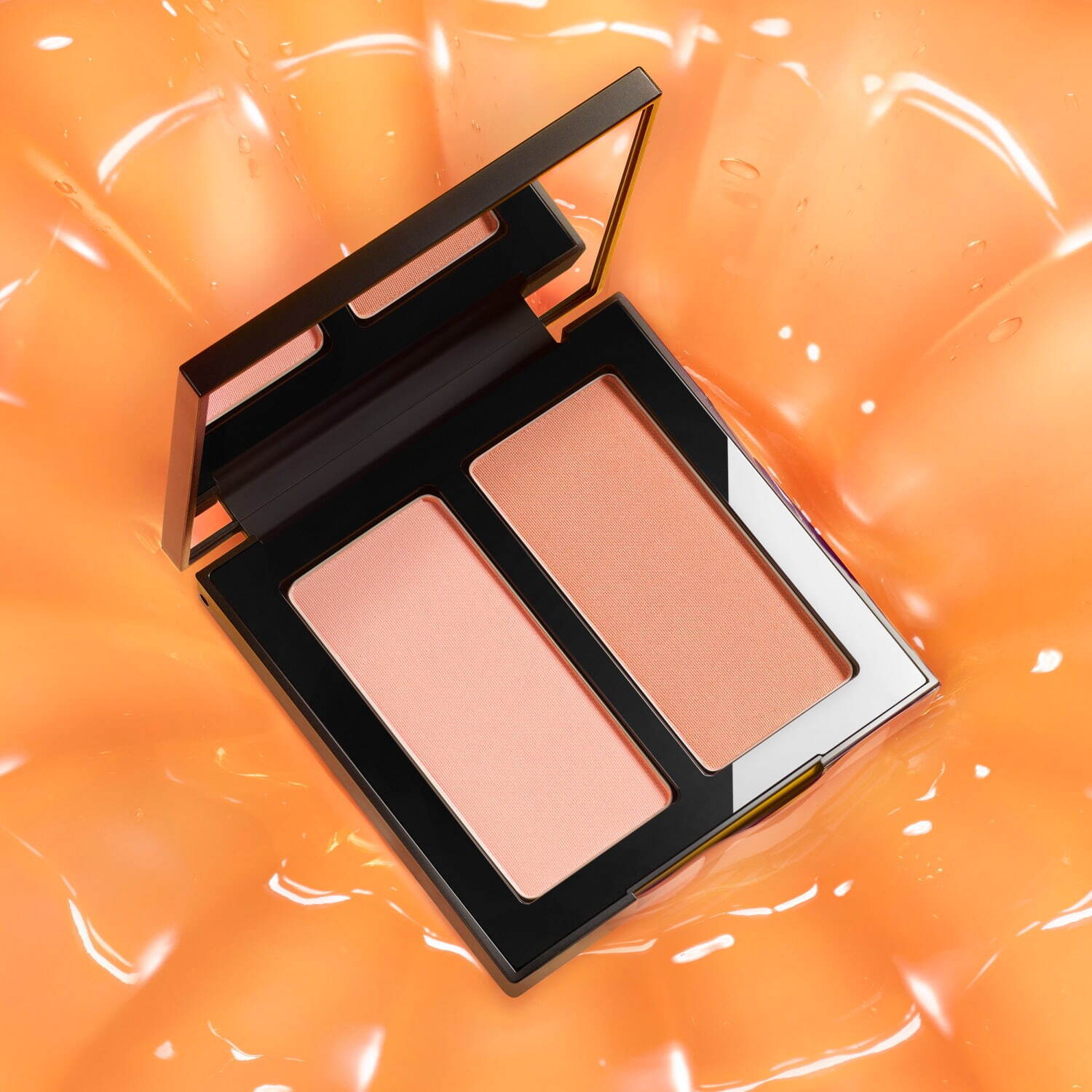 シュウ ウエムラ25年夏コスメ、パステルチーク×シェーディングの血色