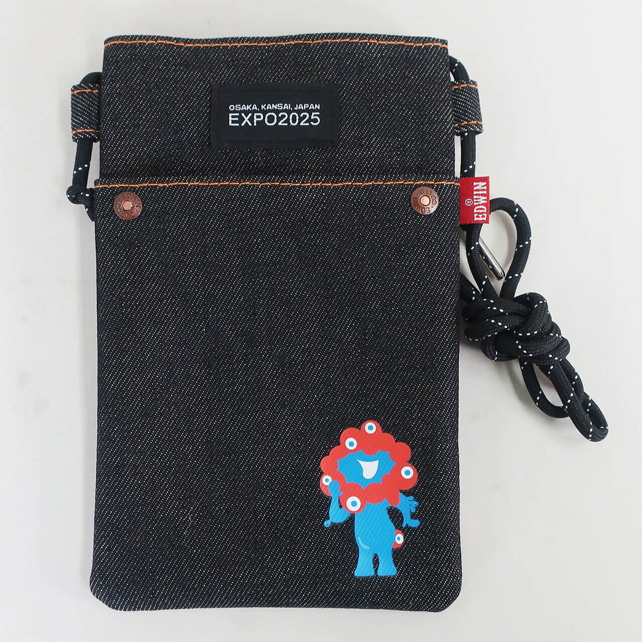 エドウイン×「ミャクミャク」“デニム”ぬいぐるみやバッグなど、大阪